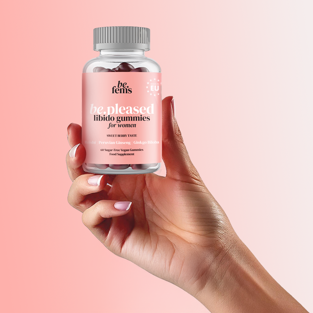 be.pleased – Premium Libido Gummies for Women: Experience unstoppable confidence & passion in just 14 days!