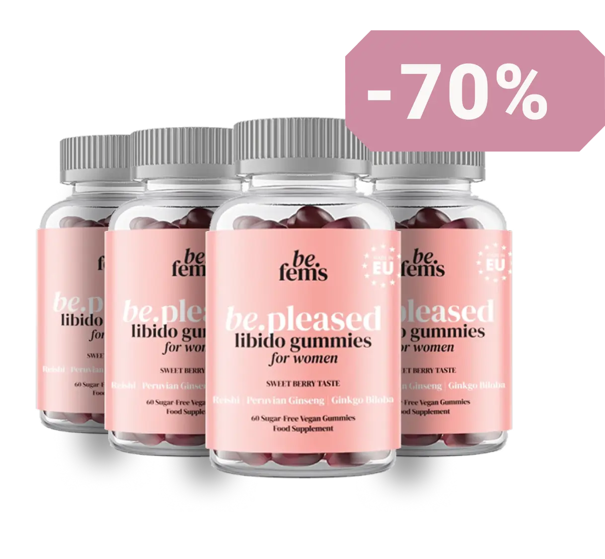 be.pleased – Premium Libido Gummies for Women Subscription