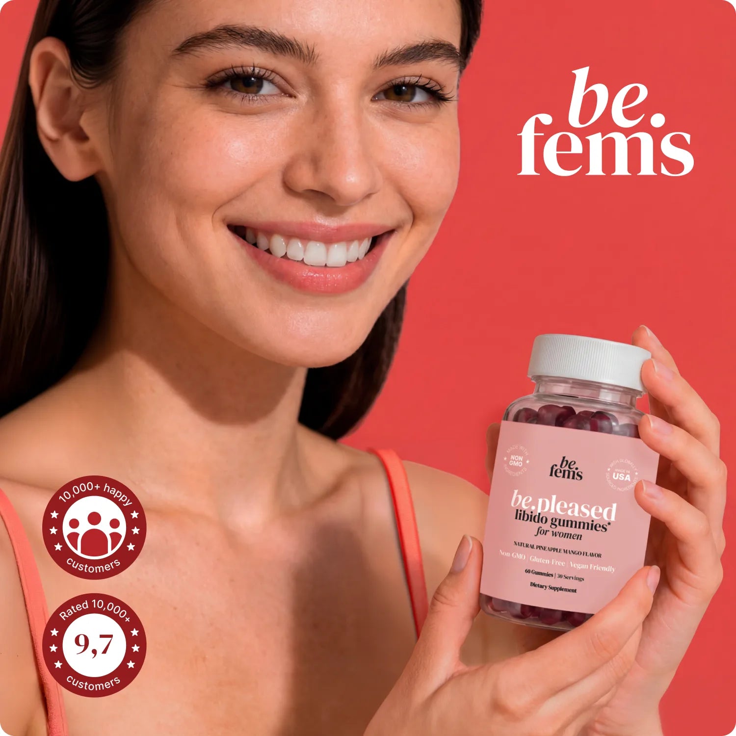 be.pleased – Premium Vitality Gummies for Women