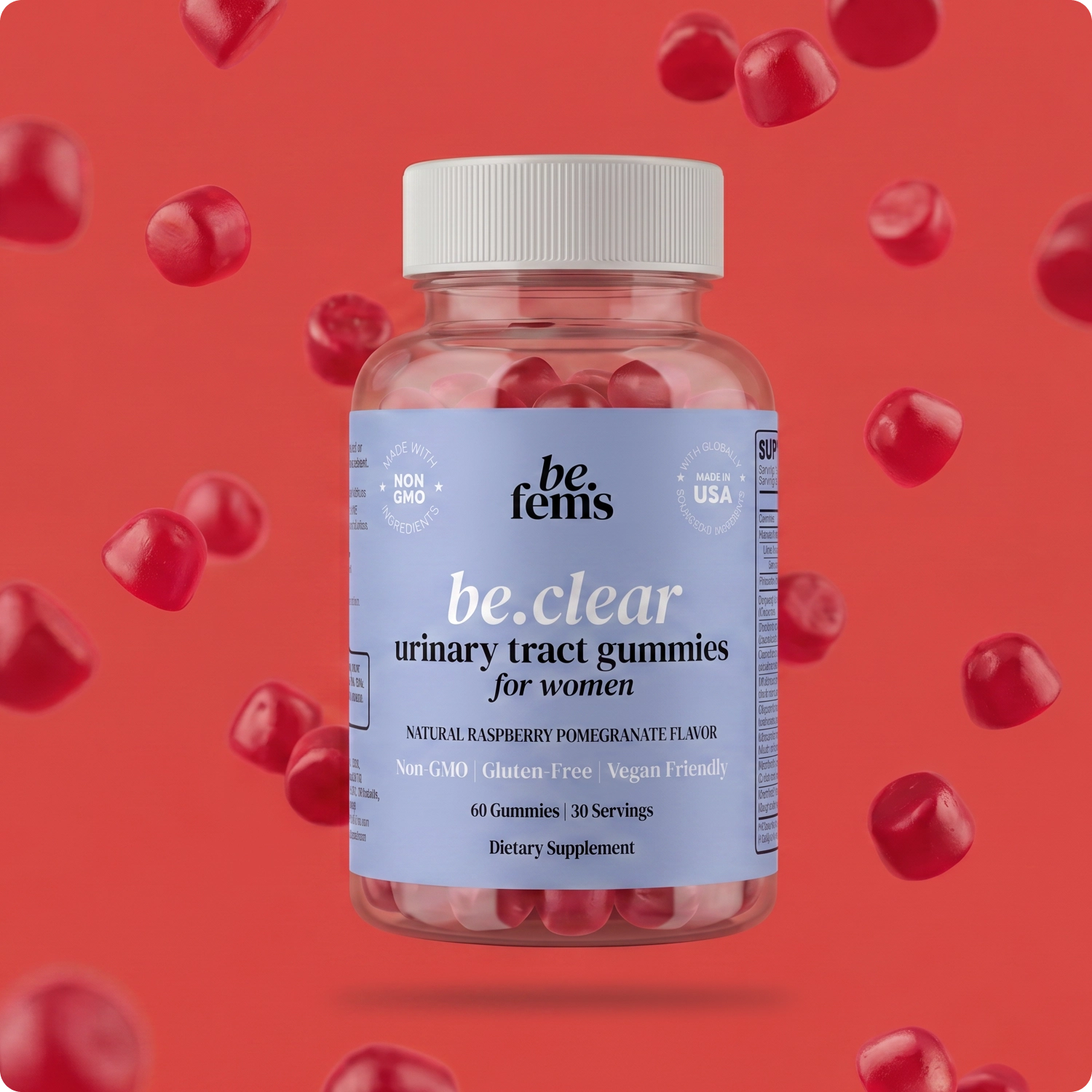 be.clear – Urinary Tract Gummies for Women