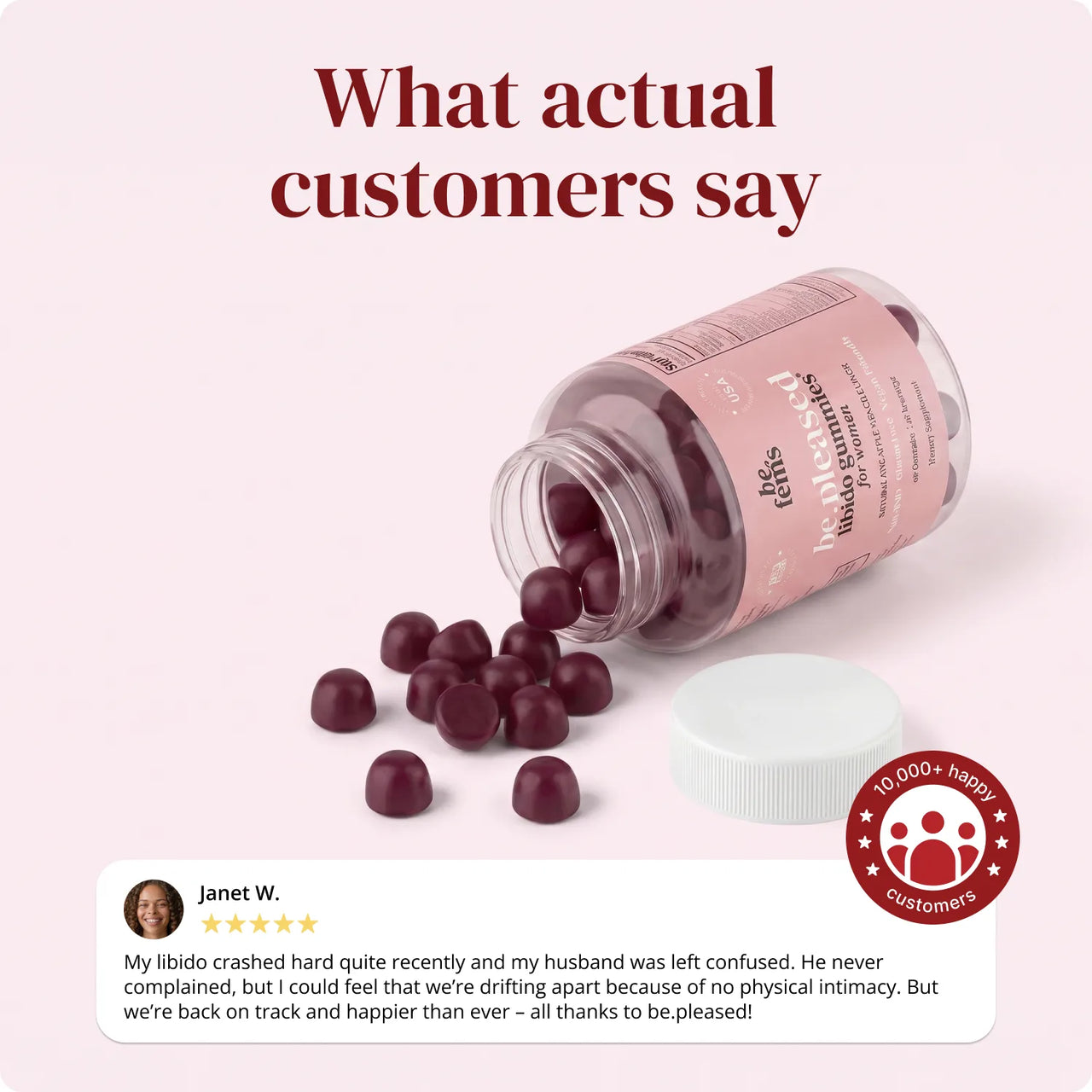be.pleased – Daily Wellness Gummies for Women