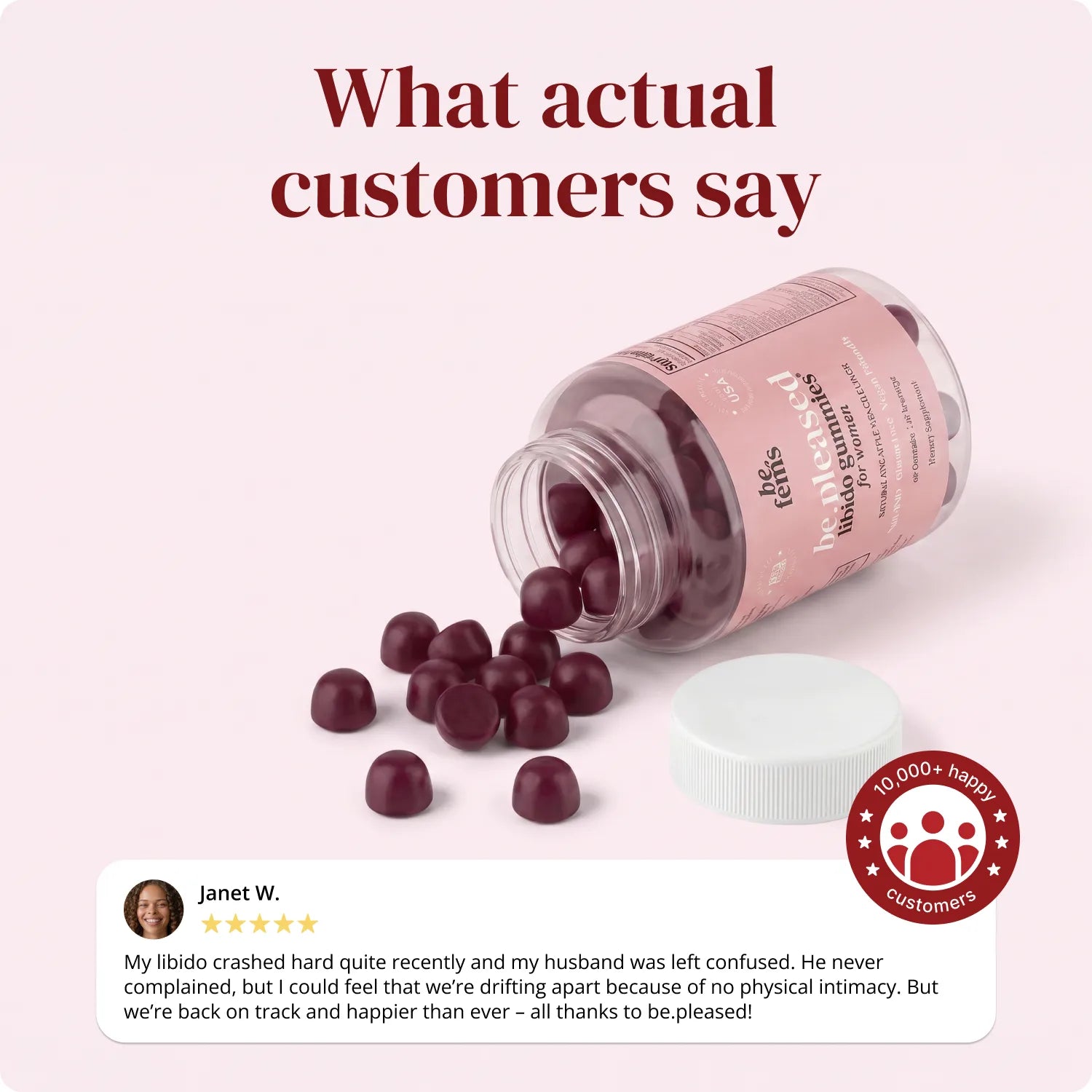 be.pleased – Premium Vitality Gummies for Women