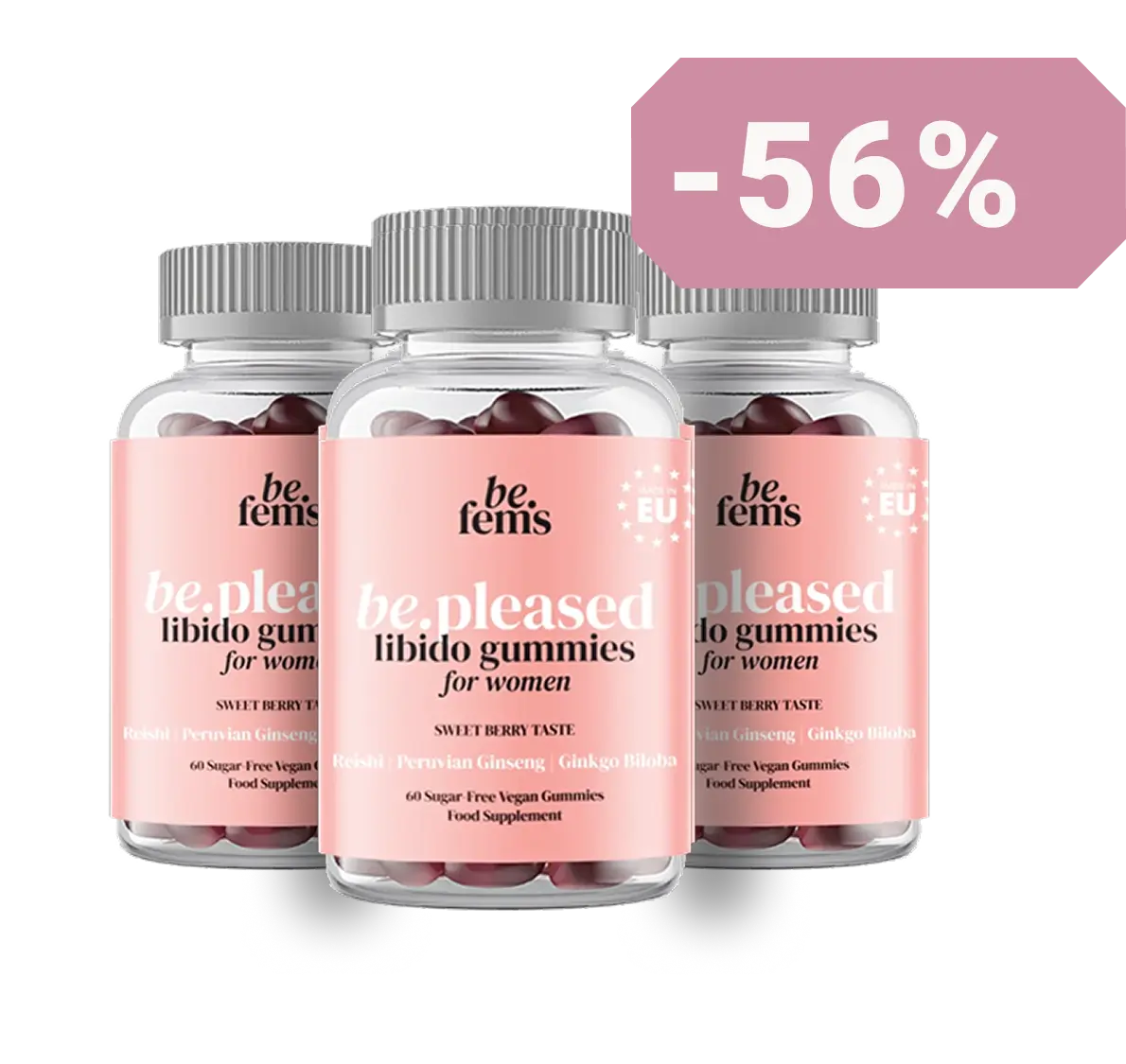 be.pleased – Premium Libido Gummies for Women Subscription