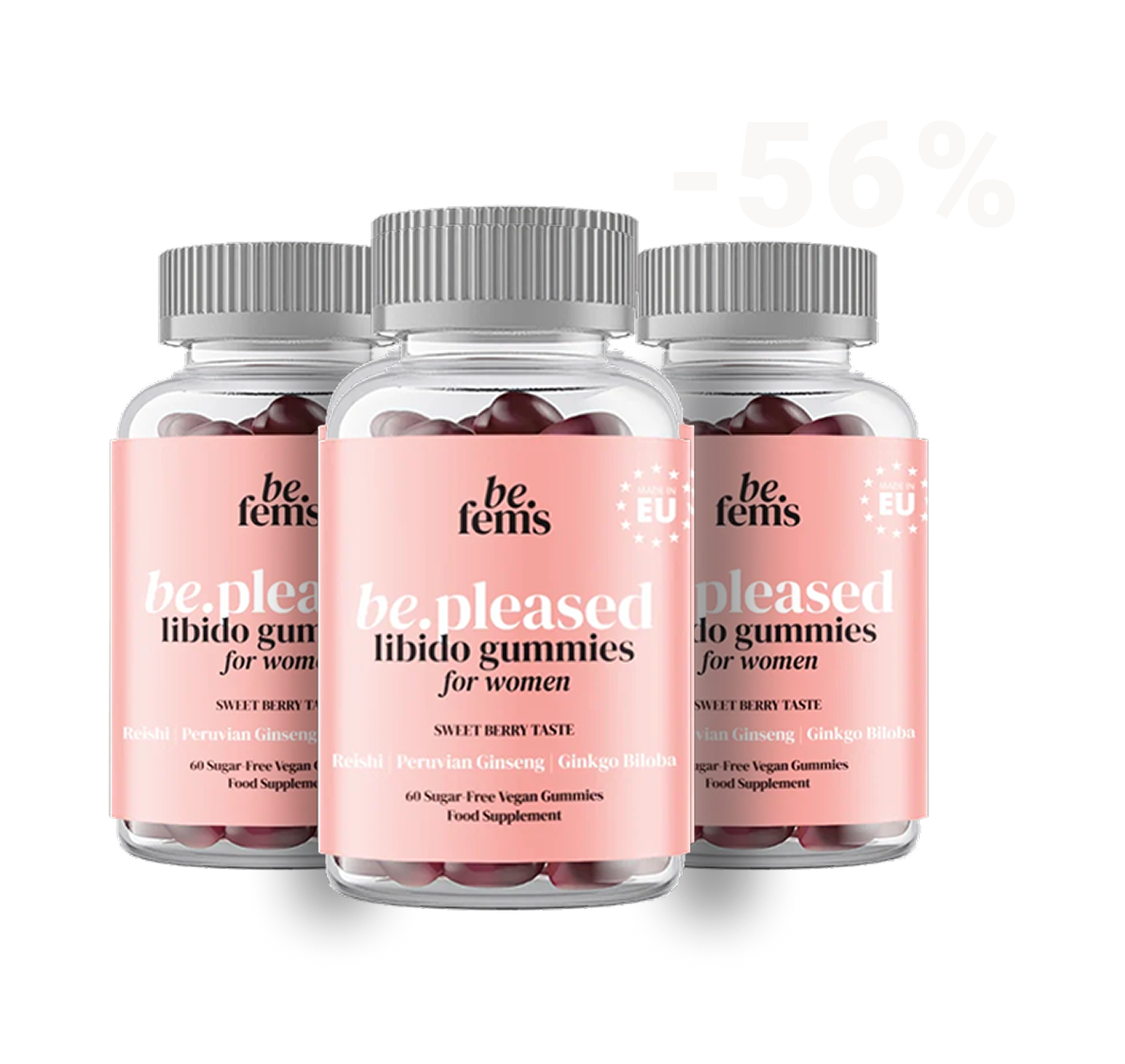 be.pleased – Premium Libido Gummies for Women*