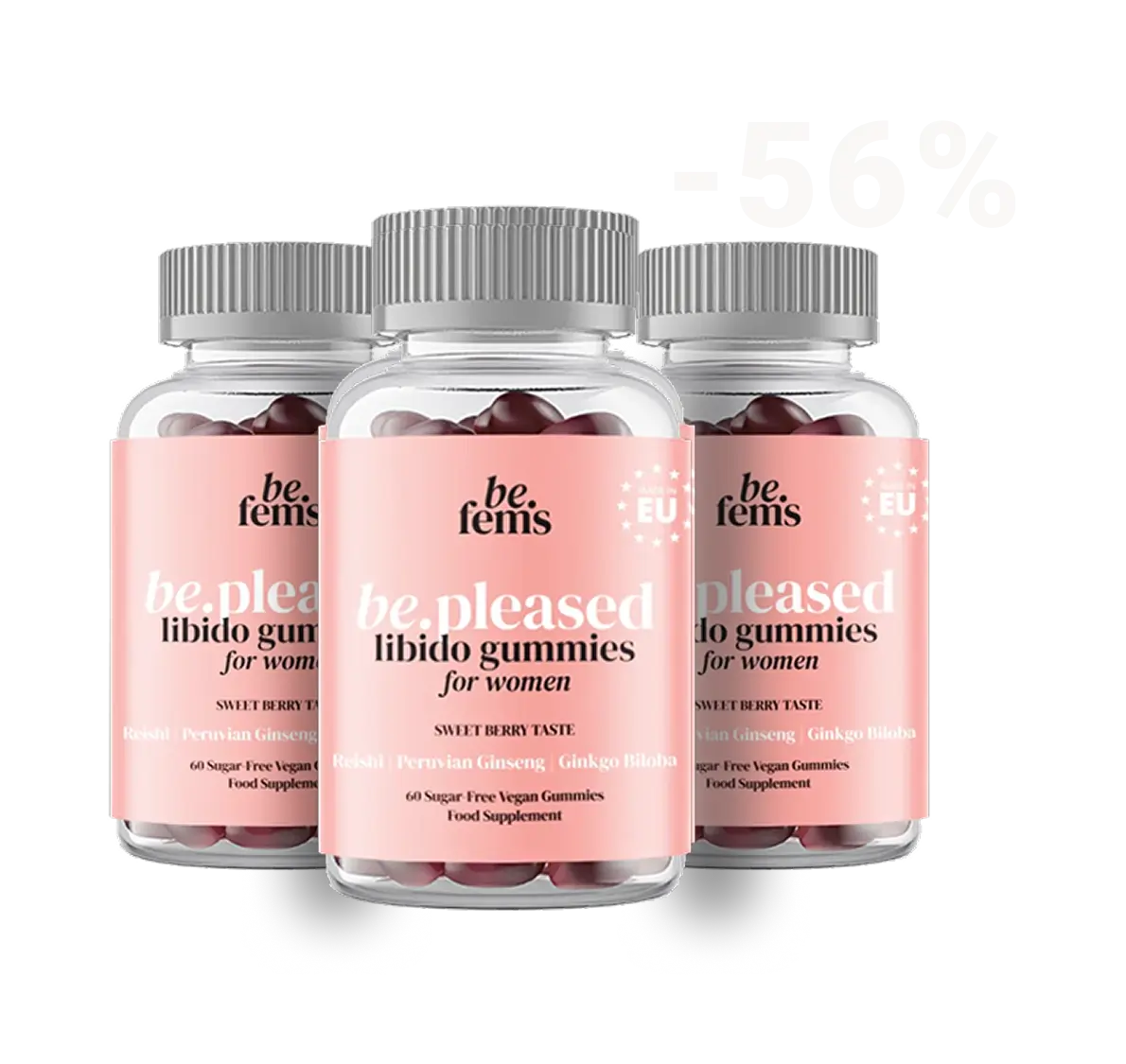 be.pleased – Premium Libido Gummies for Women*