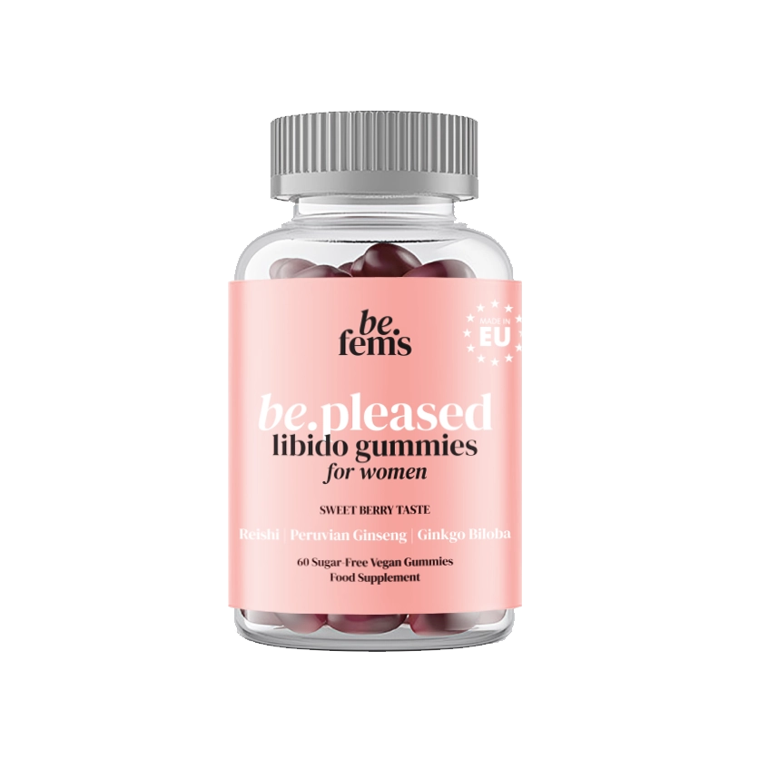 be.pleased – Premium Libido Gummies for Women: Experience unstoppable confidence & passion in just 14 days!