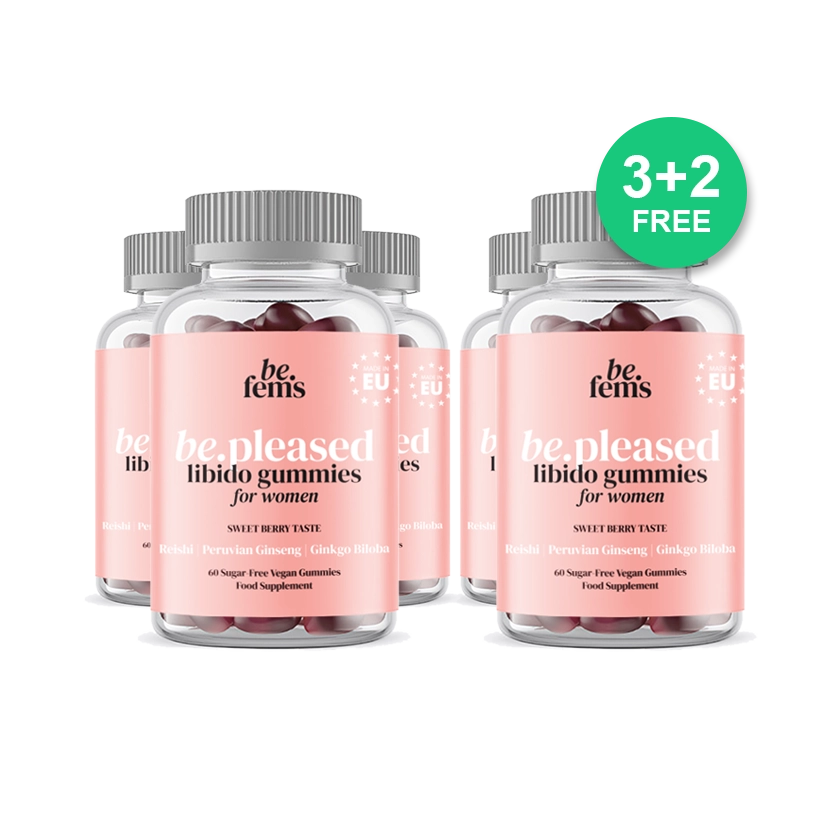 be.pleased – Premium Libido Gummies for Women: Experience unstoppable confidence & passion in just 14 days!